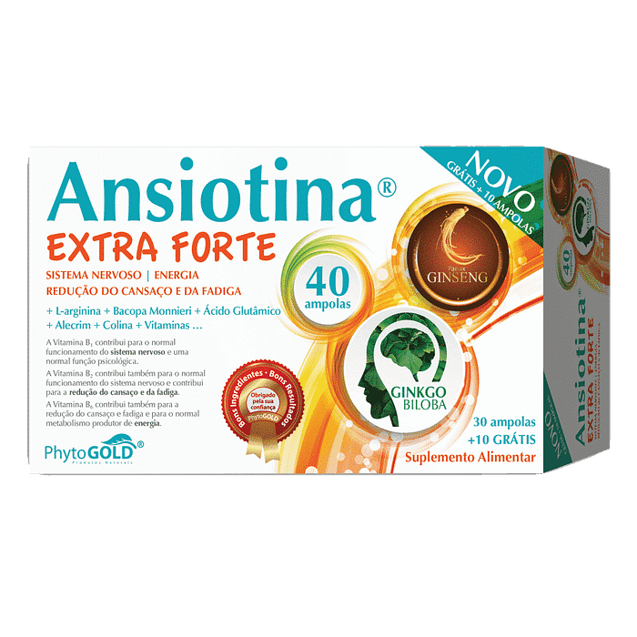 Ansiotina Extra Forte, suplemento alimentar