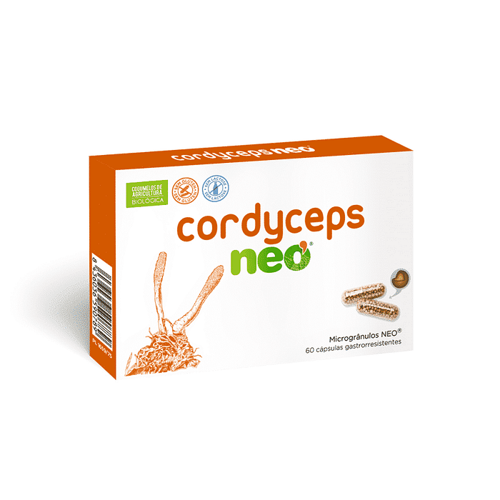 Cordyceps Neo, suplemento alimentar sem glúten, sem lactose