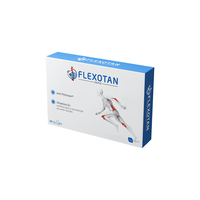 Flexotan Rapid, suplemento alimentar sem açúcar, sem lactose