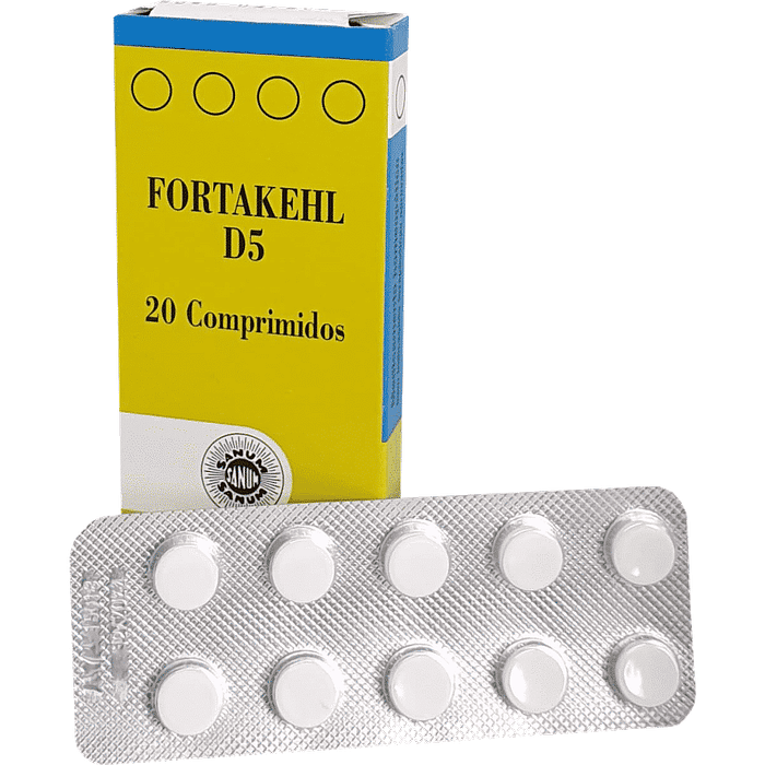 Fortakehl D5 Comprimidos, homeopatia