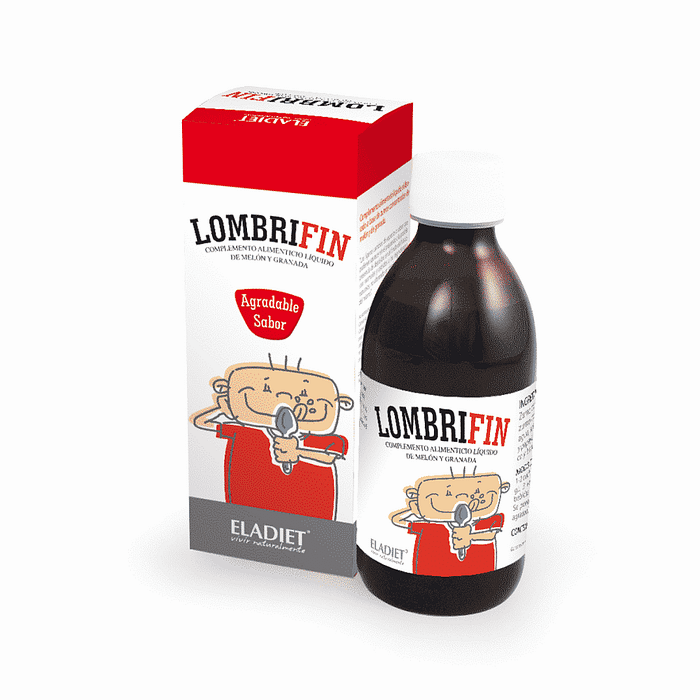 Lombrifin Xarope, suplemento alimentar sem glúten, sem lactose