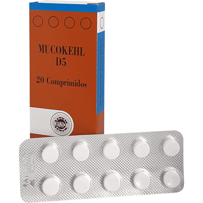 Mucokehl D5 Comprimidos, homeopatia