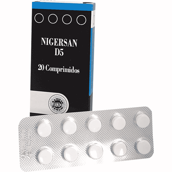 Nigersan D5 Comprimidos, homeopatia