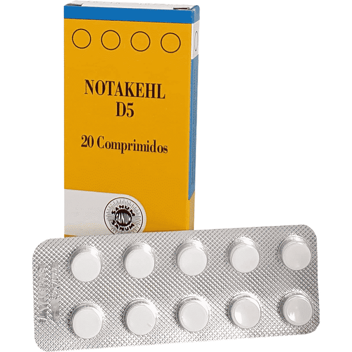 Notakehl D5 Comprimidos, homeopatia