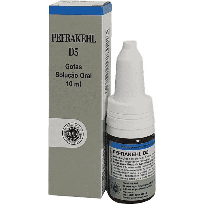 Pefrakehl D5 Gotas, homeopatia