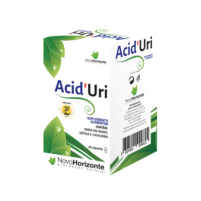 Acid Uri, suplemento alimentar