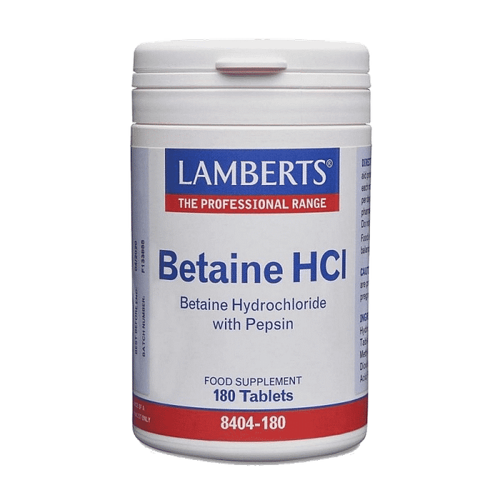 Betaine HCL, suplemento alimentar