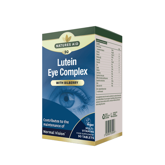 Lutein Eye Complex, suplemento alimentar vegan