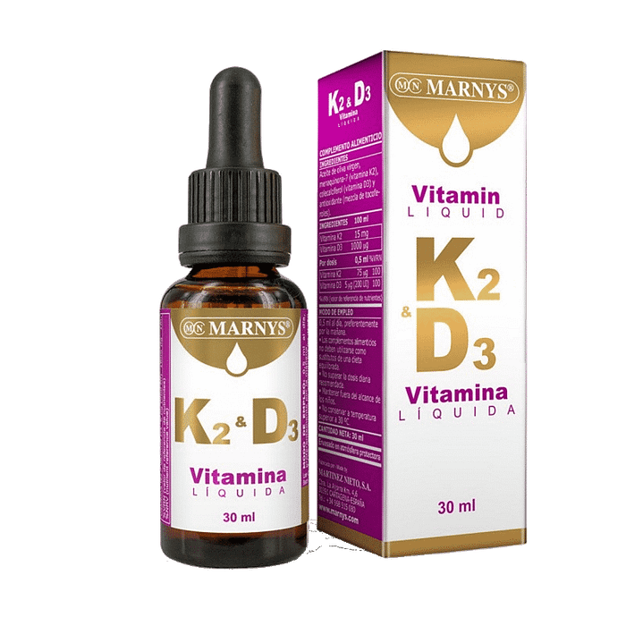 Vitamina K2 e D3, suplemento alimentar