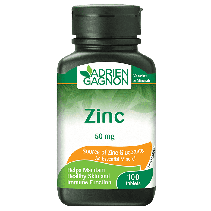 Zinc 50 mg, suplemento alimentar