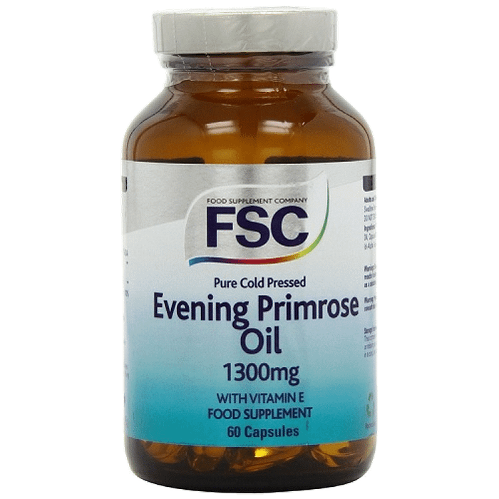 Evening Primorose Oil 1300 mg, suplemento alimentar sem açúcar, sem sal