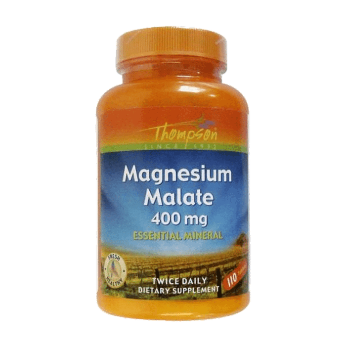 Magnesium Malate 400 mg, suplemento alimentar