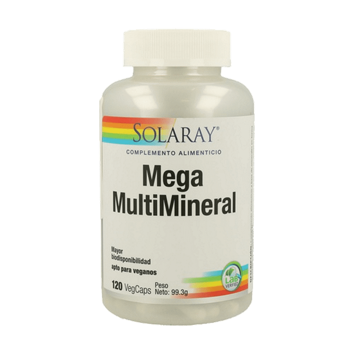 Mega Multi Mineral, suplemento alimentar vegan