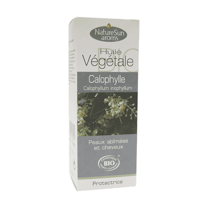 Óleo Vegetal Calófito, com ingredientes biológicos