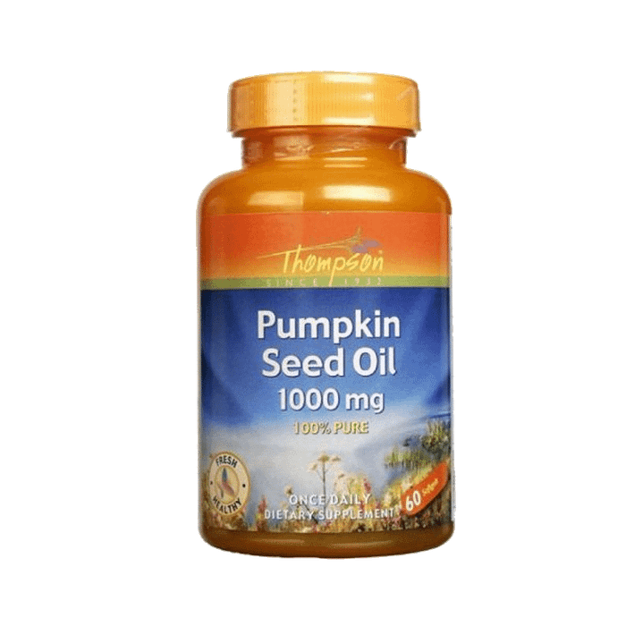 Pumpkin Seed Oil 1000 mg, suplemento alimentar