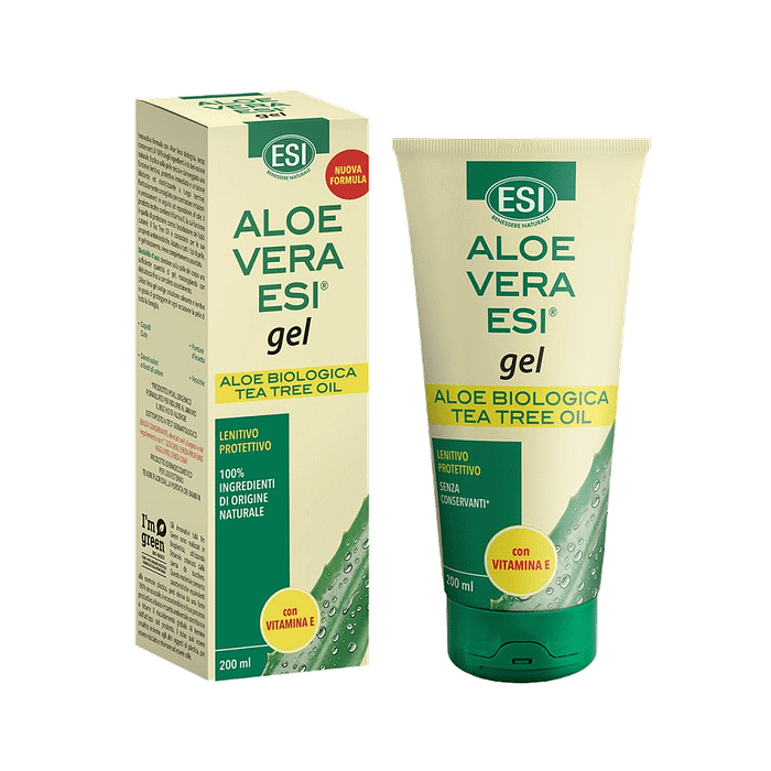Aloé Vera Gel com Tea Tree Oil e Vitamina E