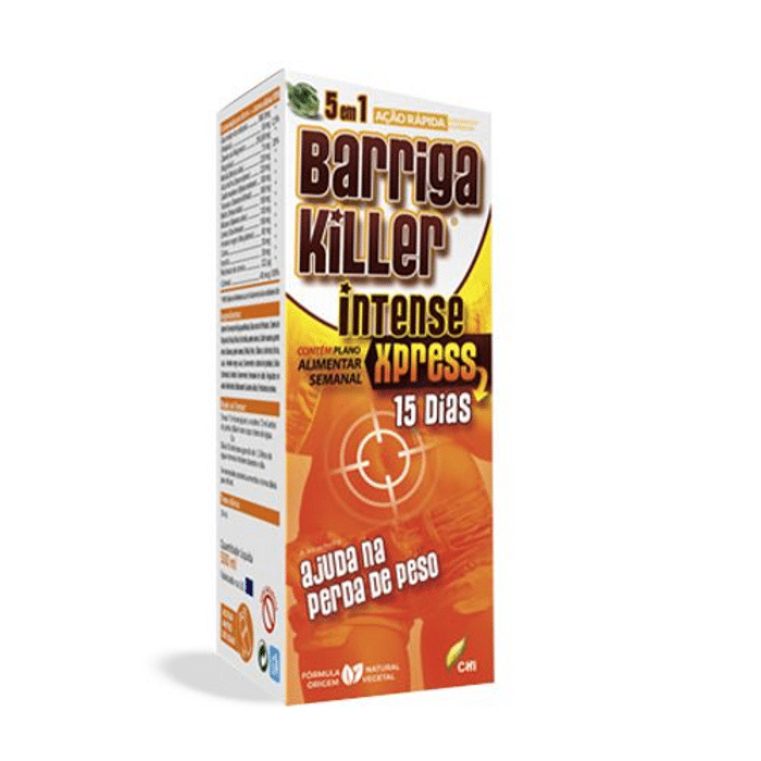 Barriga Killer Intense Xpress, suplemento alimentar