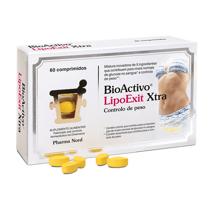BioActivo LipoExit Xtra, suplemento alimentar para controlo de peso