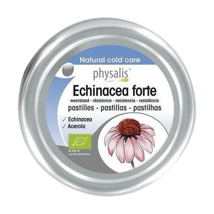 Echinacea Forte Pastilhas, suplemento alimentar com ingredientes biológicos