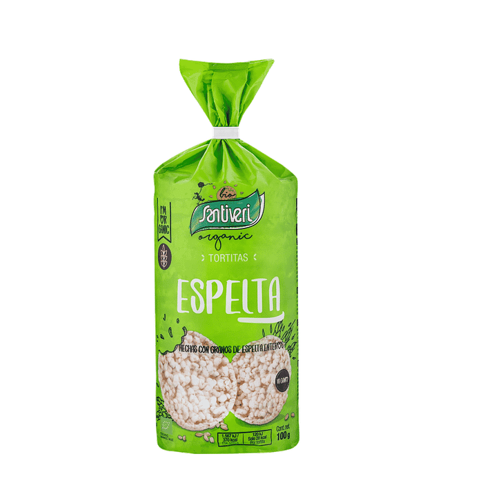 Galletes de Espelta Bio, ingredientes biológicos, sem glúten, vegan