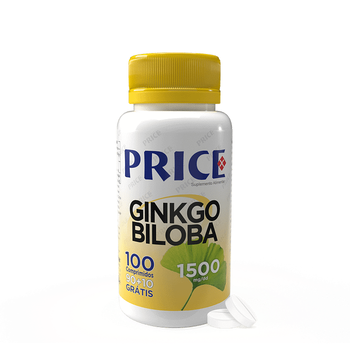Ginkgo Biloba 1500 mg, suplemento alimentar