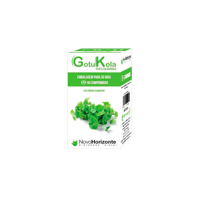 Gotu Kola (Centelha Asiática) 750 mg, suplemento alimentar