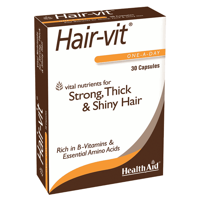 Hair-vit, suplemento alimentar sem glúten, sem lactose