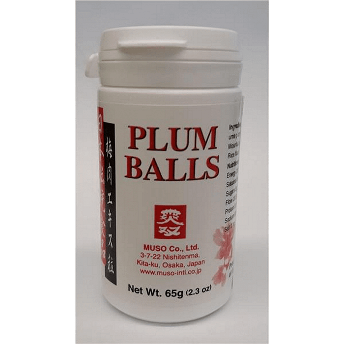Plum Balls (Ume), suplemento alimentar
