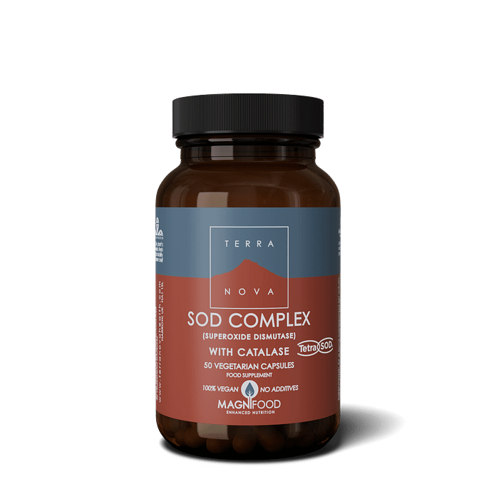 SOD Complex with Catalase, suplemento alimentar vegan