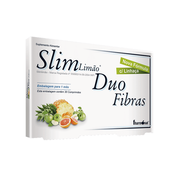 SlimLimão Duo Fibras, suplemento alimentar