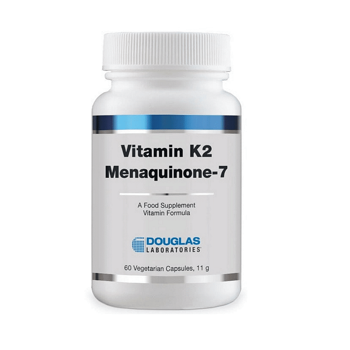 Vitamin K2 Menaquinone-7, suplemento alimentar sem glúten, vegetariano