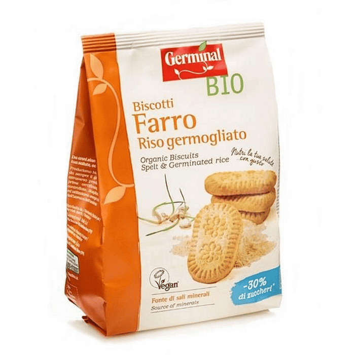 Biscoitos de Trigo Espelta, com ingredientes biológicos, vegan