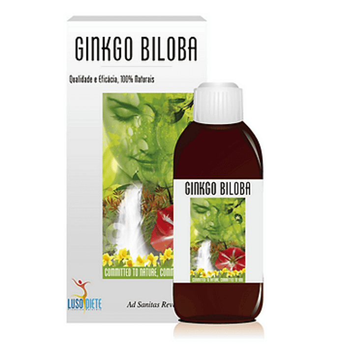 Ginkgo Biloba EH1, suplemento alimentar sem glúten