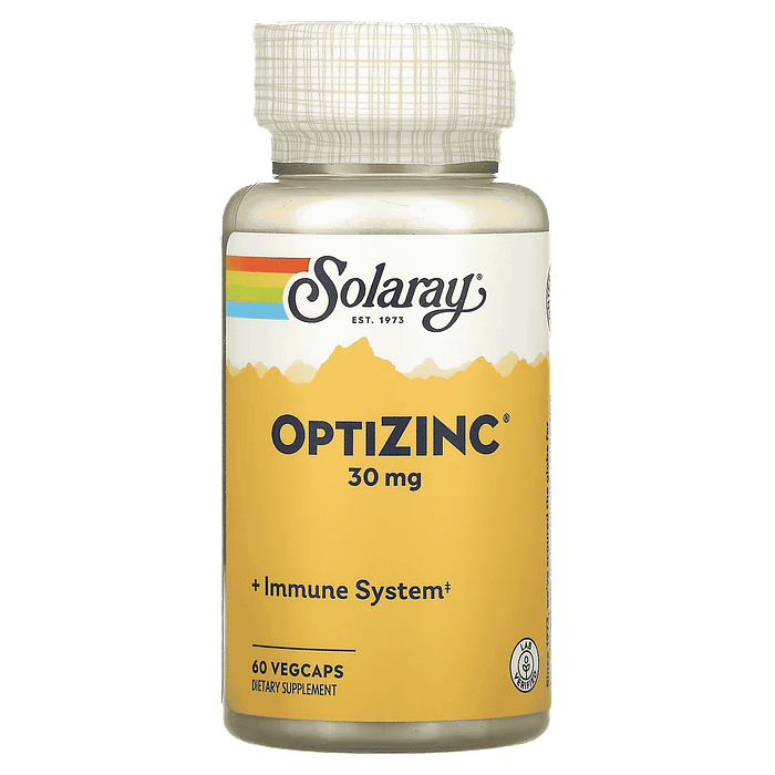 OptiZinc 30 mg, suplemento alimentar vegan