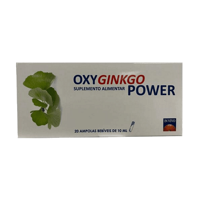 OxyGinkgo Power, suplemento alimentar para o cérebro