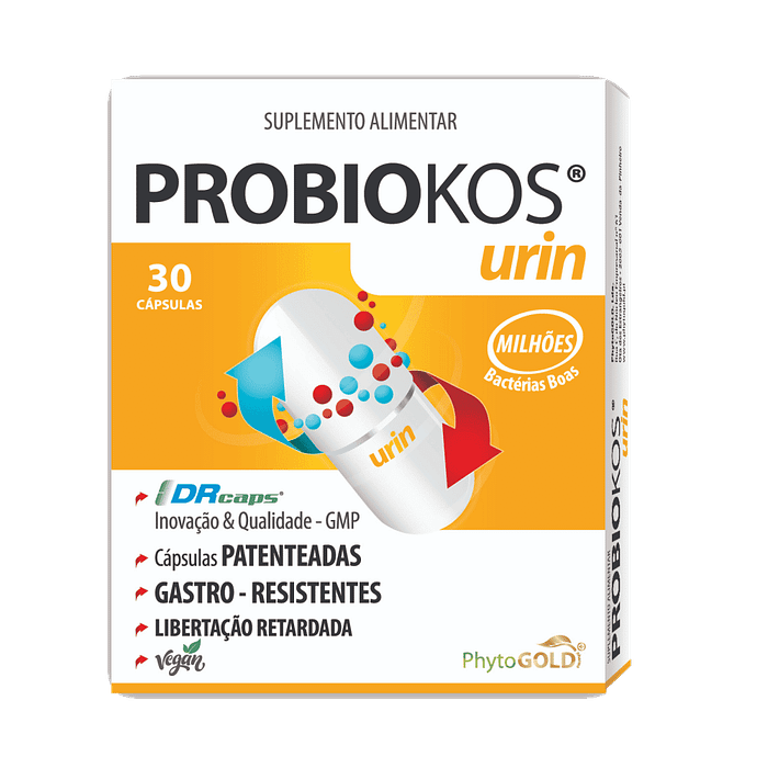Probiokos Urin, suplemento alimentar para o sistema urinário