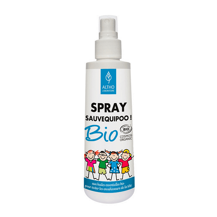 Spray Anti-Piolhos, com ingredientes biológicos