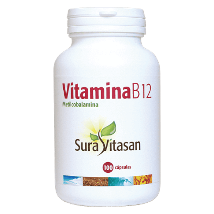 Vitamina B12 500mcg, suplemento alimentar sem glúten