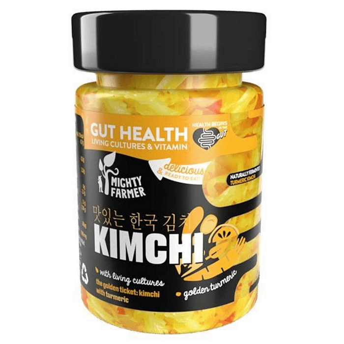 Kimchi Açafrão, sem glúten, alimentação vegan