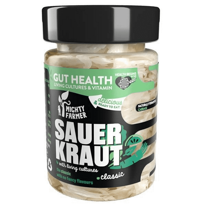 Sauerkraut Classic, sem glúten, alimentação vegan