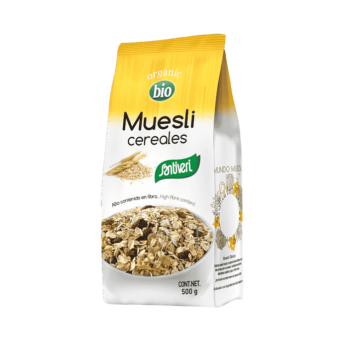 Muesli de Cereais Bio, ingredientes biológicos