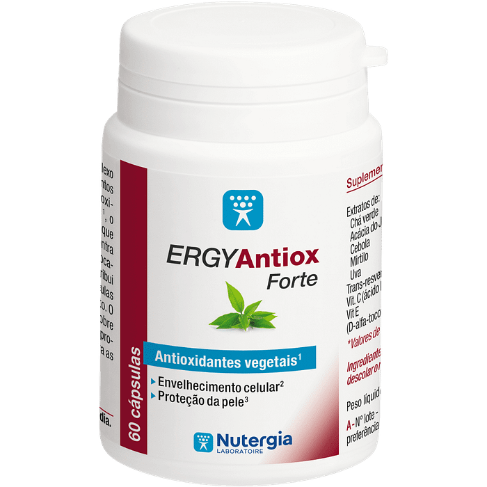 ERGYAntiox Forte 60cáps Suplemento nutergia