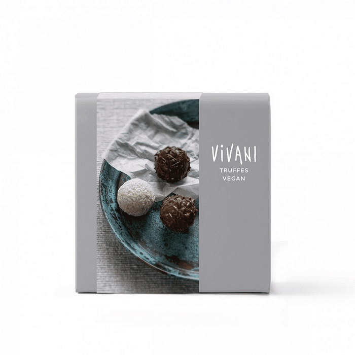 Sortido de Trufas de Chocolate, biológico, vegan