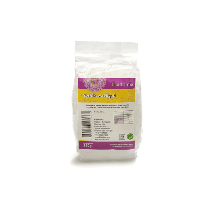 Nigari, sem glúten, sem lactose, sem soja, vegan