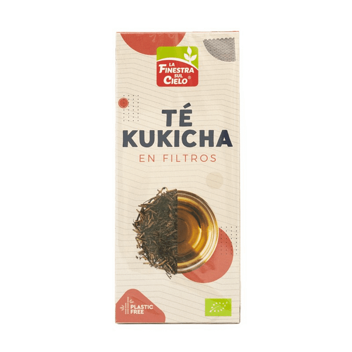 Chá Kukicha em Filtros biológico