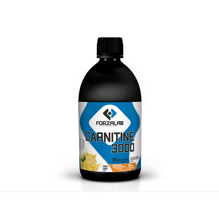 Carnitine solução oral, suplemento alimentar sem açúcar, sem álcool, sem glúten, sem lactose