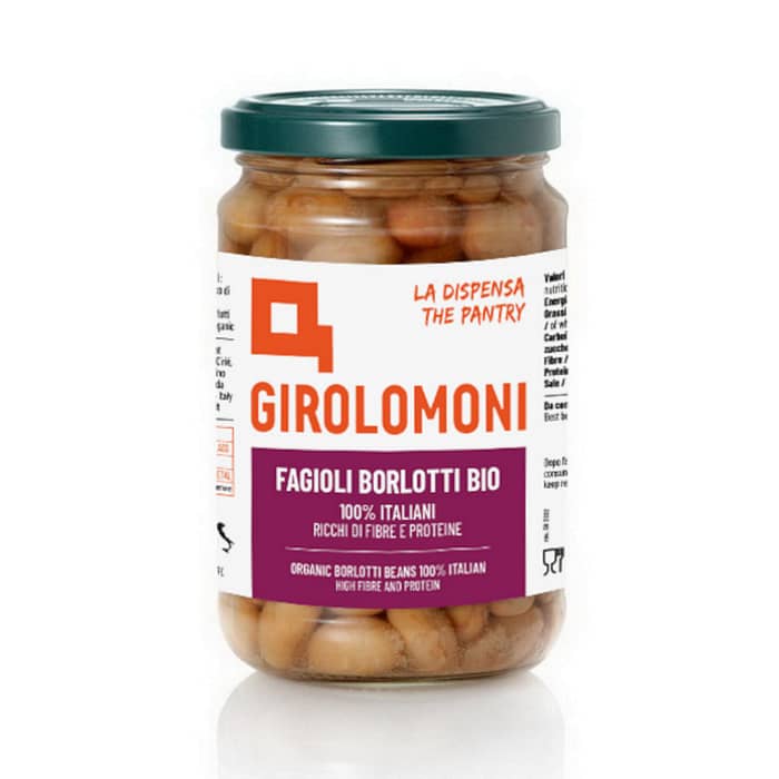 Feijão Manteiga Borlotti Cozido, biológico