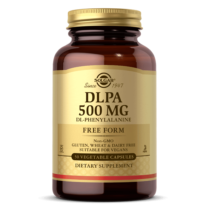 suplemento solgar DLPA 500 MG