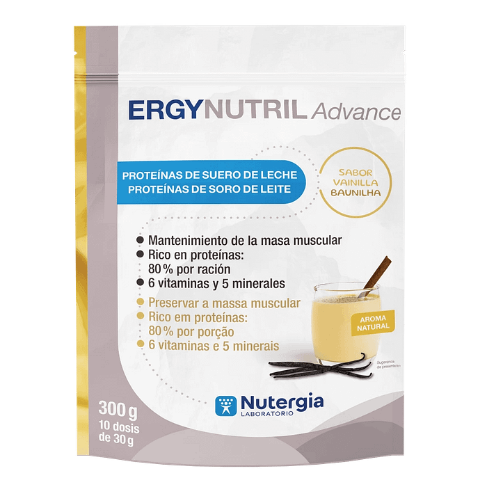 Ergynutril Advance Baunilha, suplemento alimentar