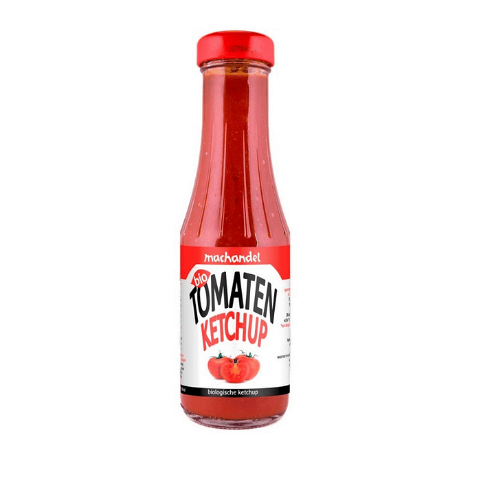 Molho de Ketchup Orgânico, com ingredientes biológicos, adequado a vegans